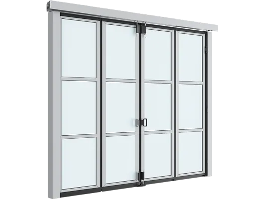 Панорамные складные ворота DoorHan IFG-P
