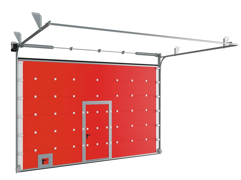 Противопожарные секционные ворота ISDFP